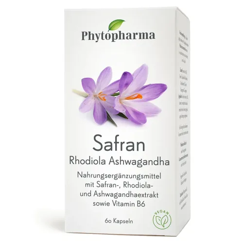 Phytopharma, Phytopharma Safran Kapseln (60 Stk)
