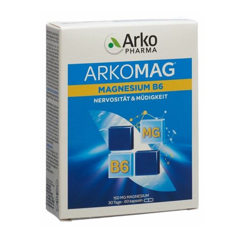 Arkopharma, ARKOMAG Magnesium Vitamin B6 Kapseln (60 Stk)