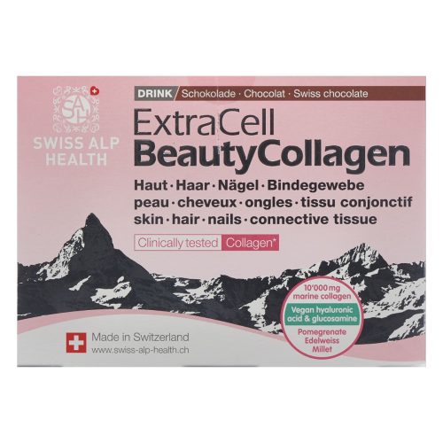 Swiss Alp Health, Swiss Alp Health Extra Cell Beauty Collagen Choco Drink (20 Beutel)