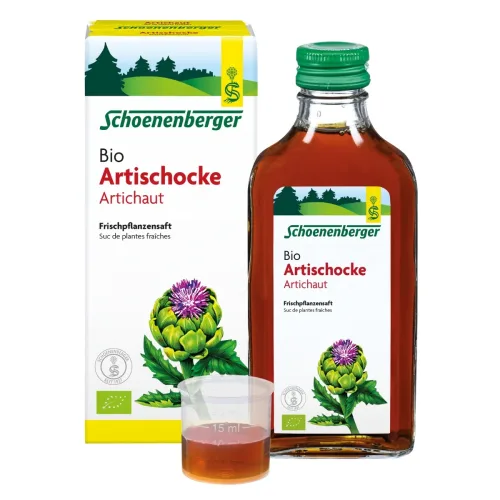 Schoenenberger Artischocken Frischpflanzensaft Bio 200 ml