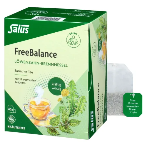Salus, Salus FreeBalance Löwenzahn-Brennnessel Tee Bio (40 Beutel)