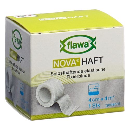 FLAWA, flawa Nova haft Selbsthaftende elastische Fixierbinde 4 cm x4 m