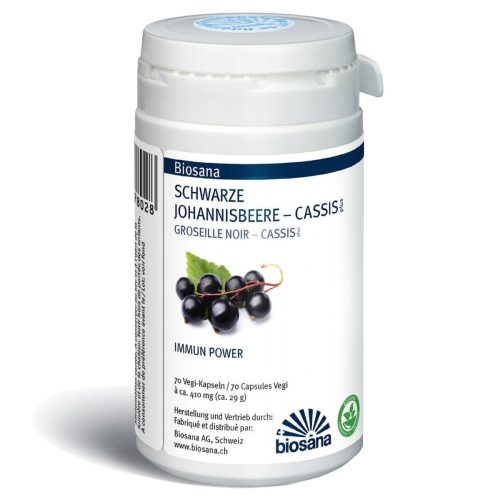 Biosana, Biosana Schwarze Johannisbeere plus Kapseln (70 Stk)