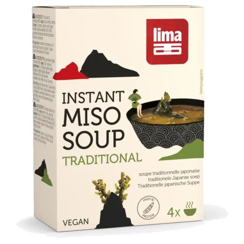 Lima, Lima Miso Suppe Instant Traditional (4x10g)