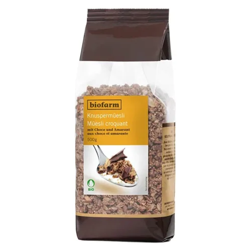 biofarm, Biofarm Knuspermüesli Amarant Choco (500g)