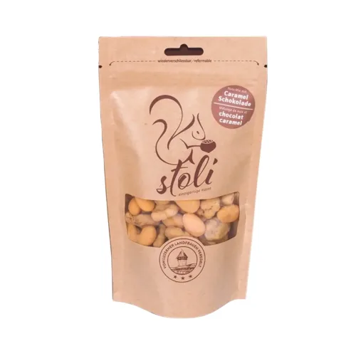 stoli, Nussmischung mit Caramel-Schokolade