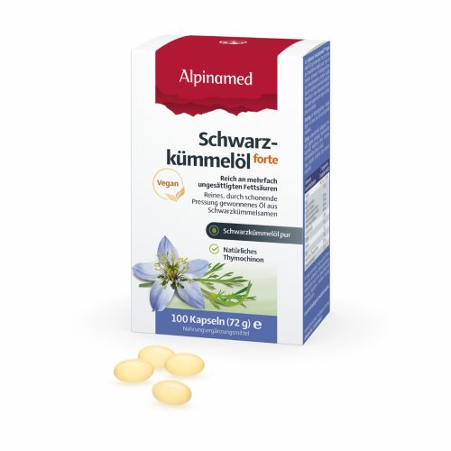 ALPINAMED, Alpinamed Schwarzkümmelöl forte (100 Stk)