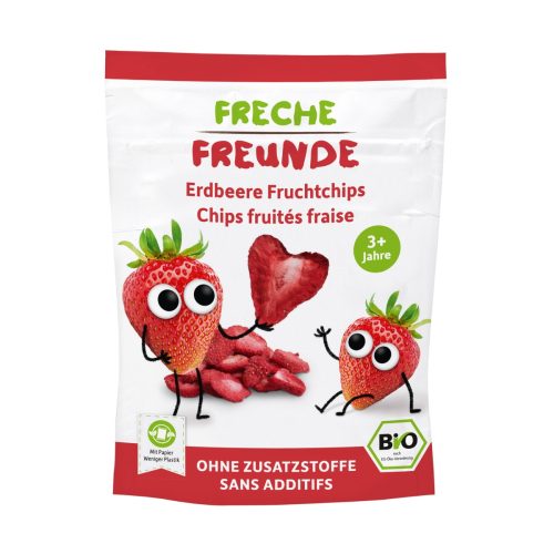 Freche Freunde, FRECHE FREUNDE Fruchtchips Erdbeere (12g)