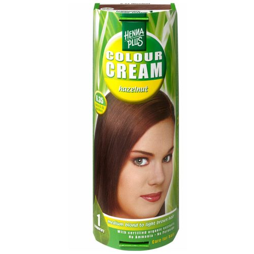 Henna Plus, HENNA PLUS Colour Cream 6.35 Haselnuss (60ml)