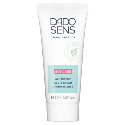 DADO SENS Dermacosmetics, DADO SENS Dermacosmetics SPEZIALPFLEGE Acute Cream Gesichtscreme 30 ml