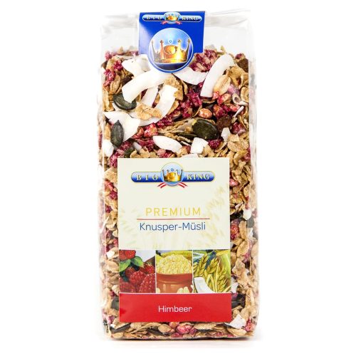 BioKing, BIOKING Premium Knusper-Müsli Himbeer (375g)