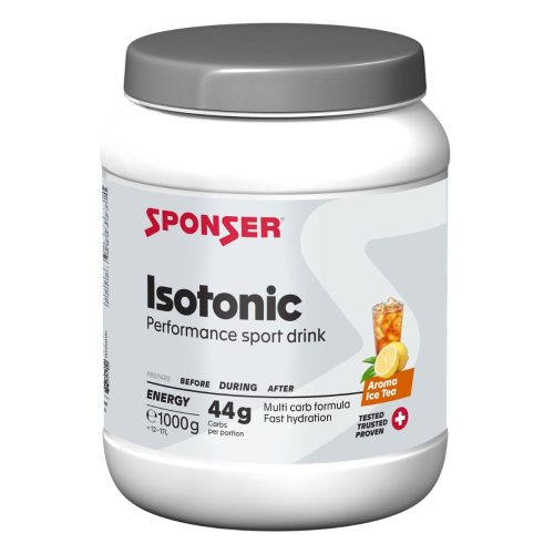SPONSER, Sponser Isotonic 1000 g Ice Tea Getränkepulver Weiss, Herren, Größe: 0