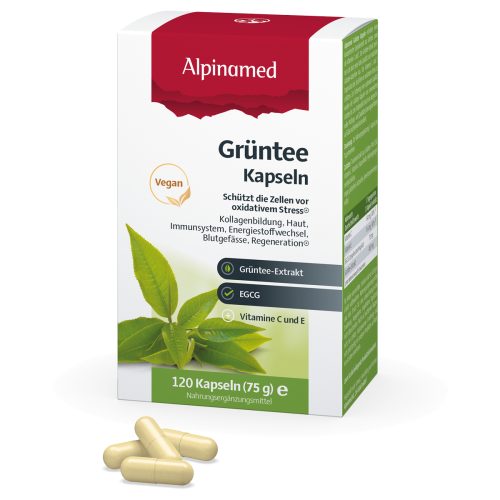 ALPINAMED, Alpinamed Grüntee Kapseln (120 Stk)