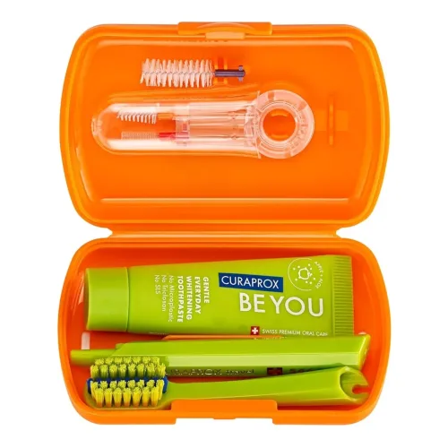 CURAPROX, Curaprox Travel Set, orange (1 Stk)
