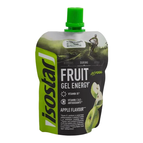isostar, isostar Actifood Fruit Gel Energy Apfel (90g)