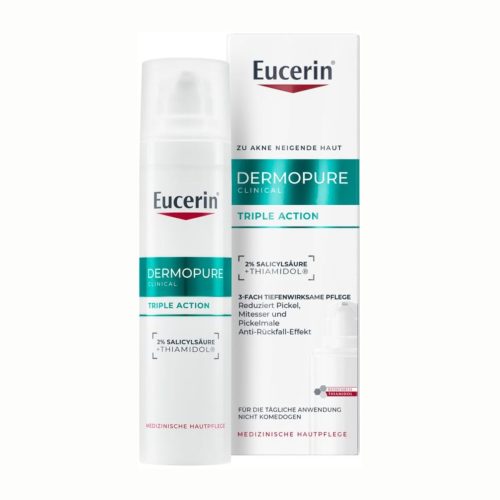 Eucerin, Eucerin - DERMOPURE CLINICAL Triple Action - 3-Fach Tiefenwirksame Pflege, 40 ml