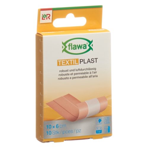 FLAWA, FLAWA Textil Pflaster 10x6cm (10 Stk)