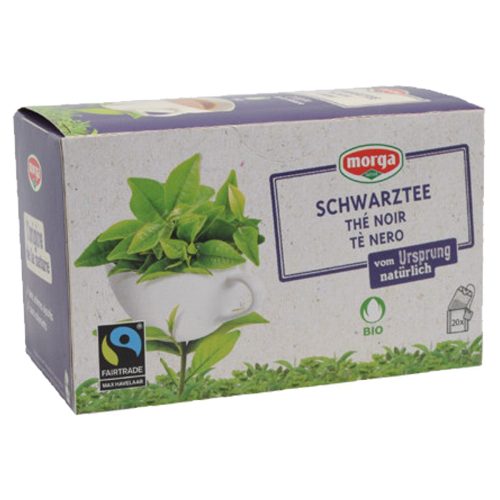 morga, Morga Schwarztee Beutel Bio Fairtrade (20 Stk)