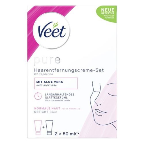Veet, Veet Pure Gesichts-Haarentfernungscreme-Set