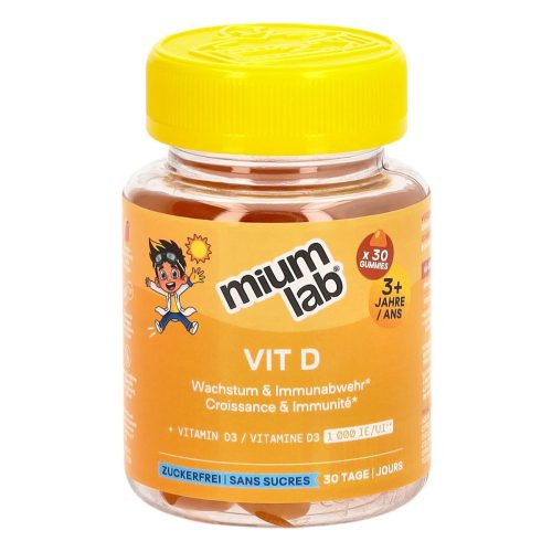 miumLAB, miumLAB Kids Gummies Vitamin D (30 Stk)