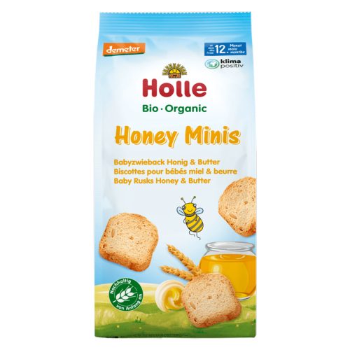 Holle, Holle Honey Minis Bio-Babyzwieback (100 g)