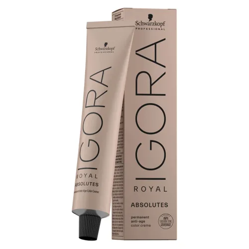 Schwarzkopf Professional Igora Royal Absolutes 7-140 Mittelblond Cendré Beige Natur