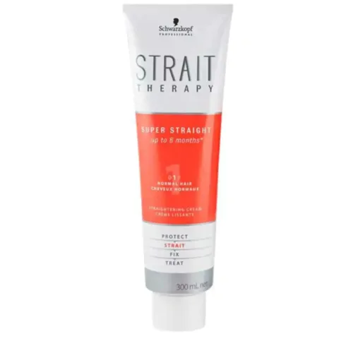 Schwarzkopf Professional, Schwarzkopf Professional Strait Therapy Straightening Cream Haarwachs 300 ml Damen
