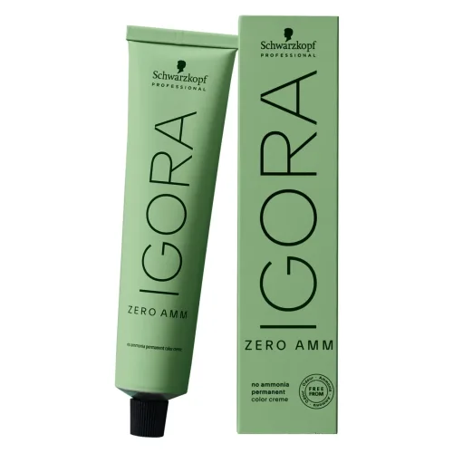Schwarzkopf Professional Igora Zero Amm 7-60 Medium Blonde Chocolate Natural 60ml