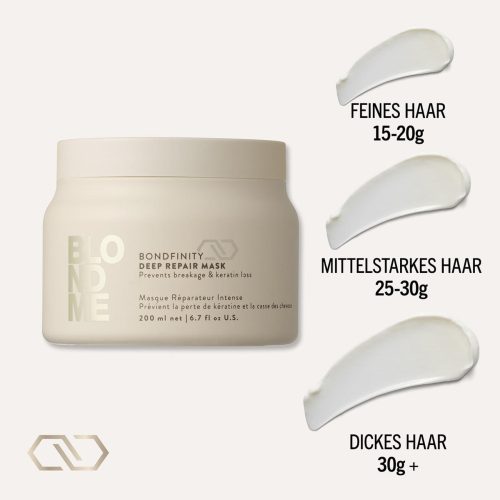 Schwarzkopf, Schwarzkopf BlondMe Bondfinity Deep Repair Mask 200 ml