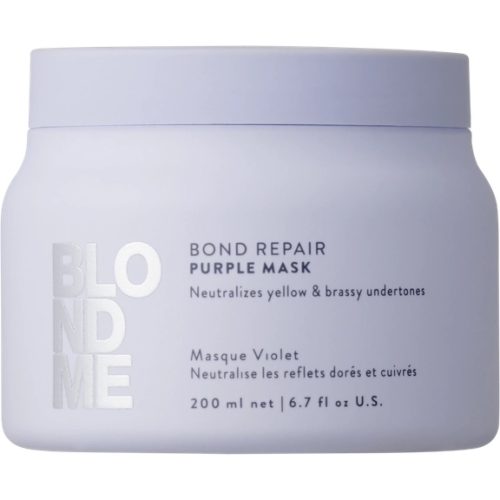 Schwarzkopf, Schwarzkopf BlondMe Bond Repair Purple Mask 200 ml