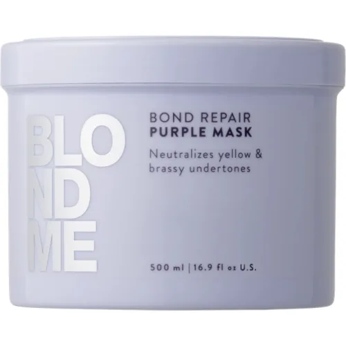 Schwarzkopf, Schwarzkopf BlondMe Bond Repair Purple Mask 500 ml