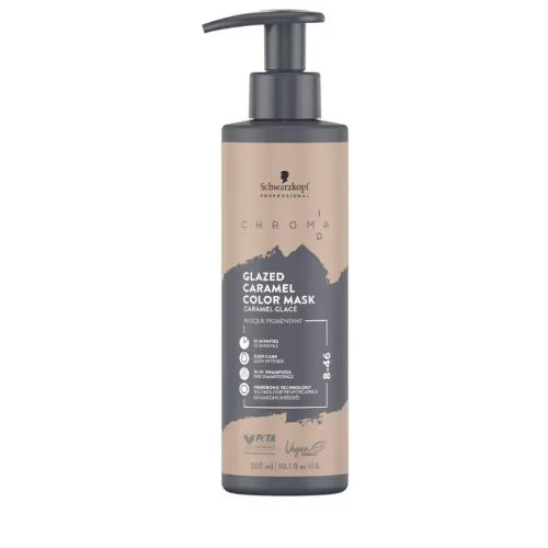 Schwarzkopf, Schwarzkopf Chroma ID Bonding Color Mask 8-46 Glazed Caramel 300 ml