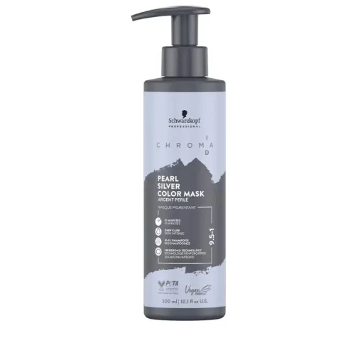 Schwarzkopf, Schwarzkopf Chroma ID Bonding Color Mask 9,5-1 Pearl Silver 300 ml