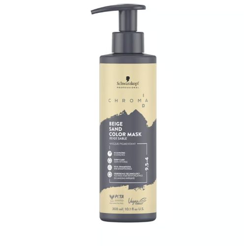 Schwarzkopf, Schwarzkopf Chroma ID Bonding Color Mask 9,5-4 Beige Sand 300 ml