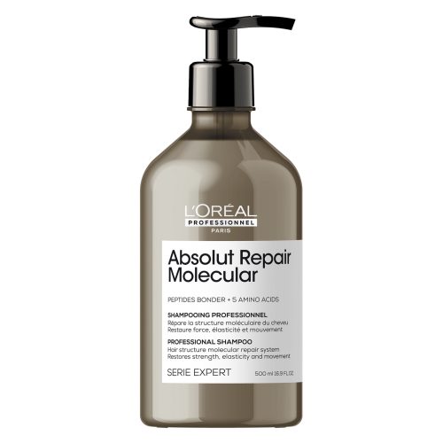 L'Oréal Professionnel, L'Oréal Professionnel - Serie Expert Absolut Repair Molecular Shampoo, AbsRepairMolecular Shampoo, 500  ml