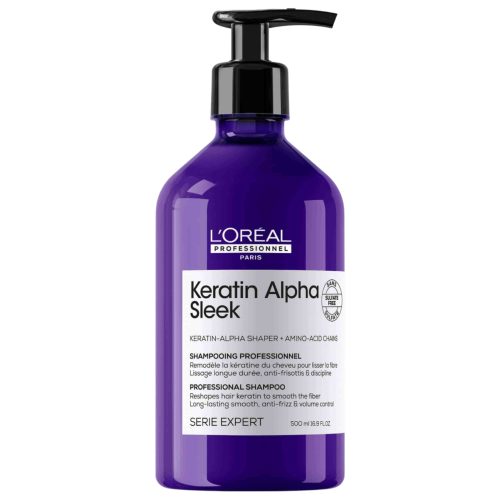 L´Oréal Professionnel Paris, L´Oréal Professionnel Paris Serie Expert Keratin Alpha Sleek Shampoo 500 ml
