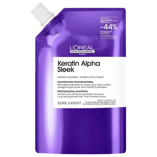 L'Oréal Professionnel SE Keratin Alpha Sleek Shampoo Refill 1000ml