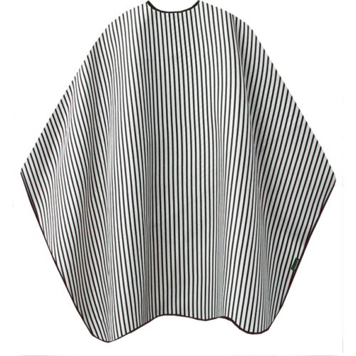 Trend Design, T.D. Barber Cape schwarz/wei&szlig; gestreift