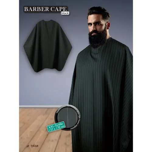 Trend Design Barber Cape Black