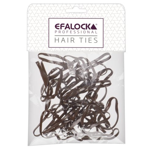 Efalock Rasta-Haargummi dick/groß braun 100st