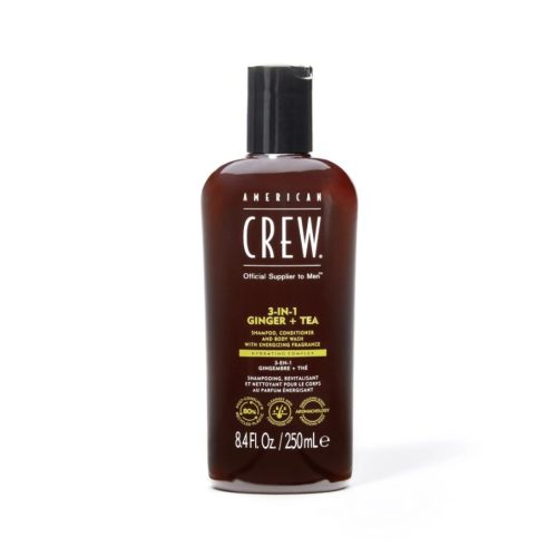 Crew Hair & Body Care - American Crew 3-in-1 Ginger & Tea Shampoo, Conditioner & Body Wash