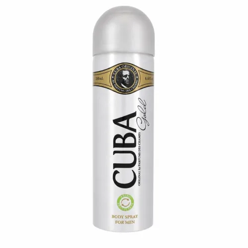 Fragluxe, Cuba Gold by Fragluxe Deodorant Spray (ohne Verpackung) 200 ml