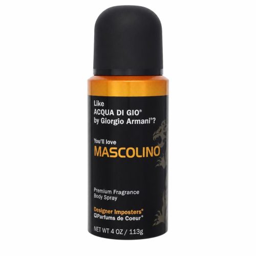 Parfums De Coeur, Designer Imposters Mascolino by Parfums De Coeur Body Spray 120 ml