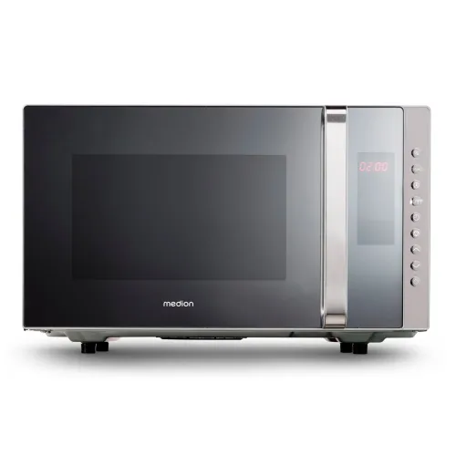 Medion, MEDION LIFE 3in1 Mikrowelle MD 17495, Kombination aus Mikrowelle, Grill und Ofen, 10 Automatikprogramme, edles Design