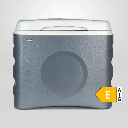 MEDION LIFE® Thermoelektrische Kühlbox MD 10735, Kühl- und Warmhaltefunktion, 25 L Kapazität, 12V-, 230V- und USB-Anschlüsse zur Stromversorgung