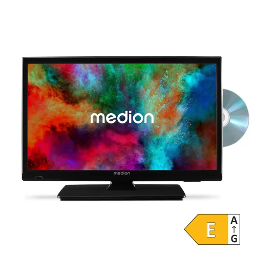 MEDION LIFE MD 819001 Fernseher (2026), 47 cm (19'') LCD-TV, HD Triple Tuner, integrierter DVD-Player, Car-Adapter, CI+ Schnittstelle