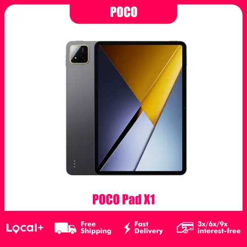 POCO, POCO Pad X1 Global Edition 11,2 Zoll 144Hz 3,2K Snapdragon 7 Display + Octa-Core-Prozessor der dritten Generation 45W 8850mAh