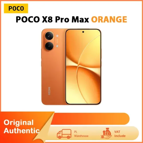 POCO, POCO X8 Pro MAX 5G Orange Farbe Spezial 12GB 256GB 512GB NFC Smartphone 8500mAh 50MP OIS Kamera