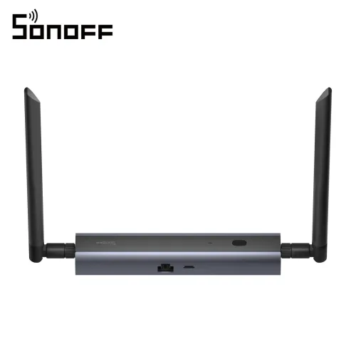 SONOFF Dongle-M Dongle Max Zigbee & Thread Gateway mit PoE ? High-Performance Chipsatz, Dual-Antenne, Ethernet, USB Anschluss