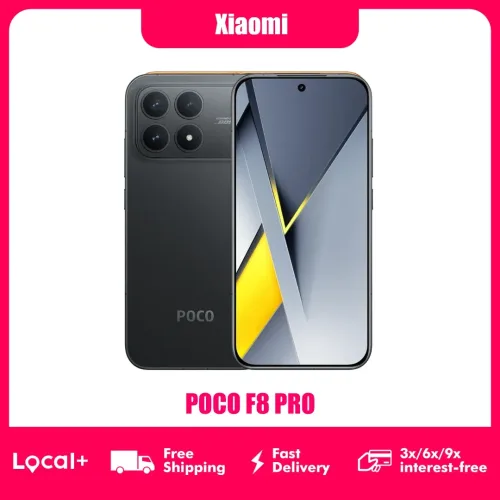 POCO, Globale Version POCO F8 Pro Snapdragon 8 Elite Prozessor Smartphone 6,59" 120 Hz HyperRGB-Display 6210 mAh Akku 100 W HyperCharge IP68 Xiaomi POCO Telefon